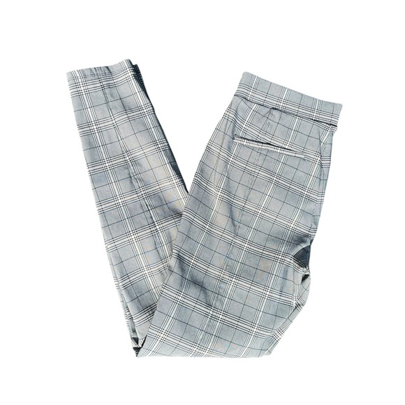 Women’s black & white striped stretch pants by Simply Vera Wang skinny sz medium - Picture 1 of 4